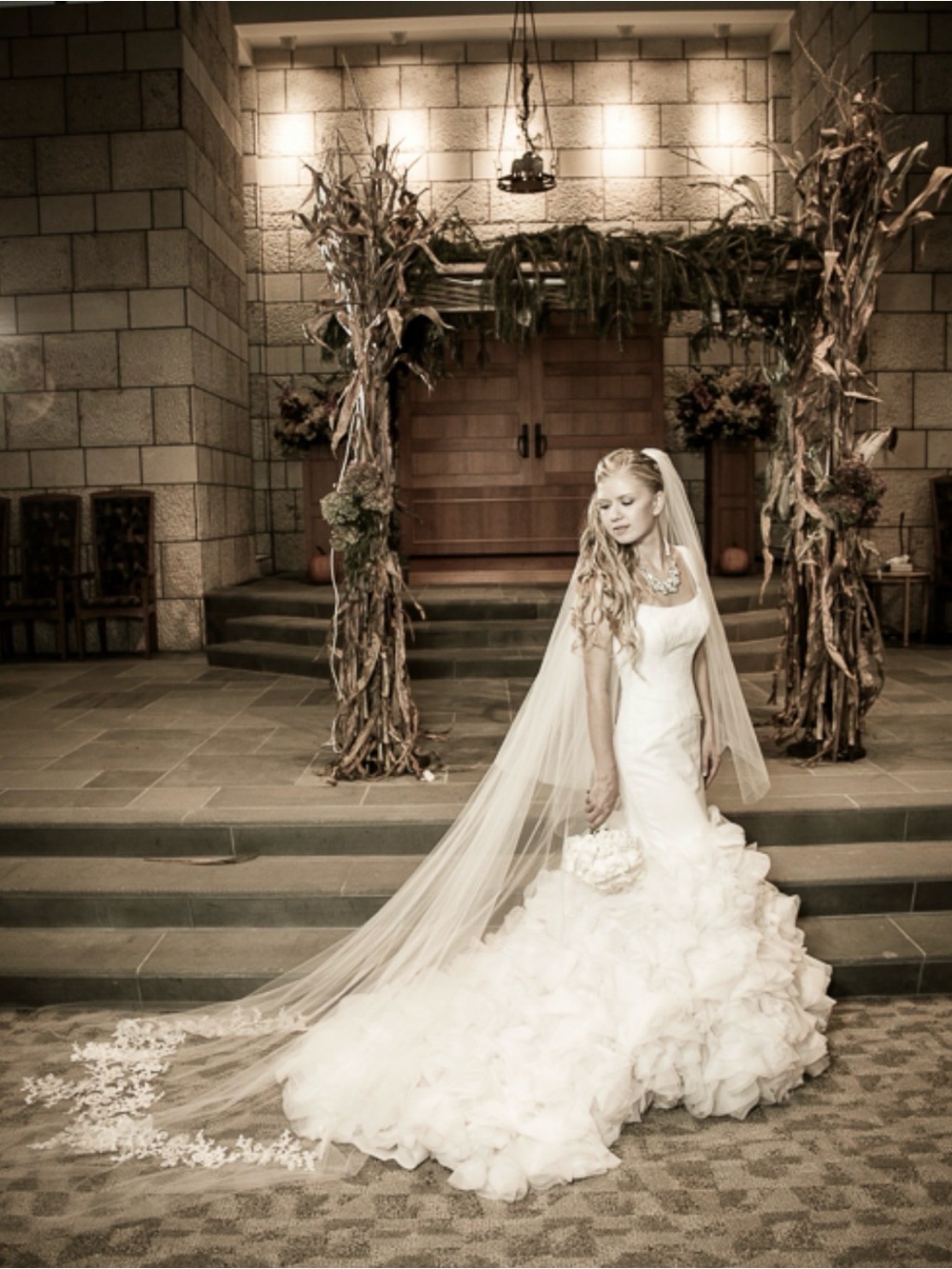 Vera Wang Long Veil